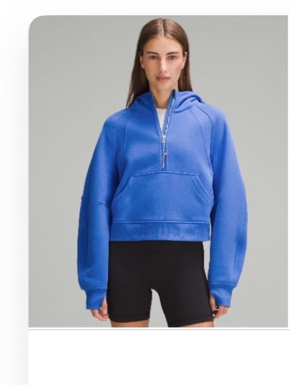 Lululemon Scuba oversized half zip sweatshirt. Size M/L. Very good condition